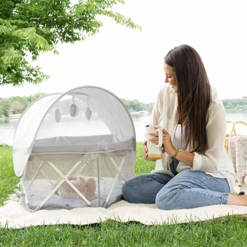 Moïse pliable portable pour bébé – Pare-soleil UPF 50+