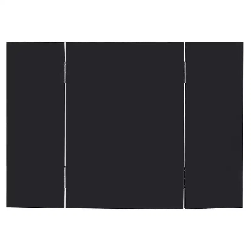 Miroir de courtoisie à charnières autoportant – Verre transparent