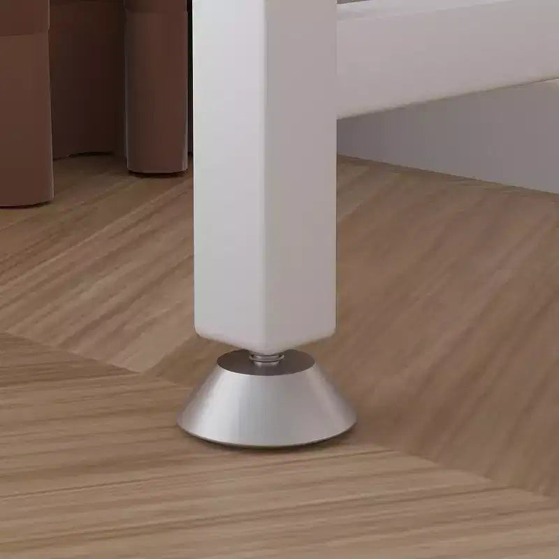 Portant à Vêtements Ouvert avec Étagères et Tringle, Marron/Chêne/Blanc, Simple