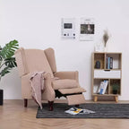 Fauteuil inclinable réglable – Crème, 1 place