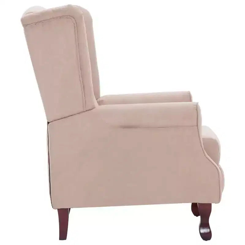 Fauteuil inclinable réglable – Crème, 1 place