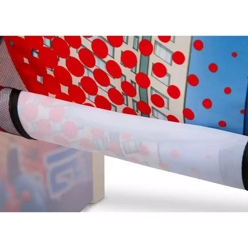 Tente de lit mezzanine Spider-Man Rouge et Bleu pour 1 enfant