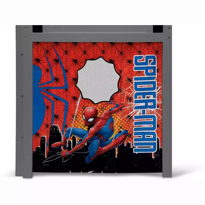 Tente de lit mezzanine Spider-Man Rouge et Bleu pour 1 enfant