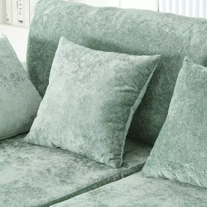 Grande chaise longue – Noir / Vert, 1 place