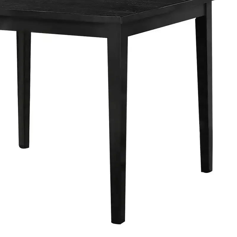 Table de salle à manger hauteur comptoir – Noyer foncé, 4 places