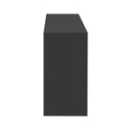 Console modulaire – Noir, design incurvé
