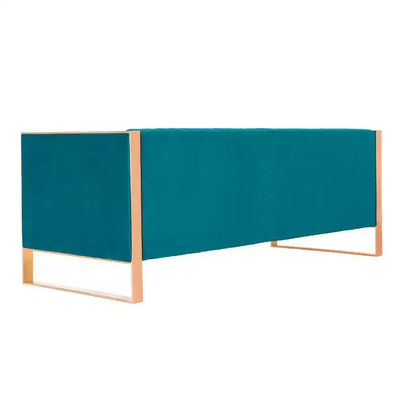 Canapé 3 places en velours – Style Trillium, 3 places