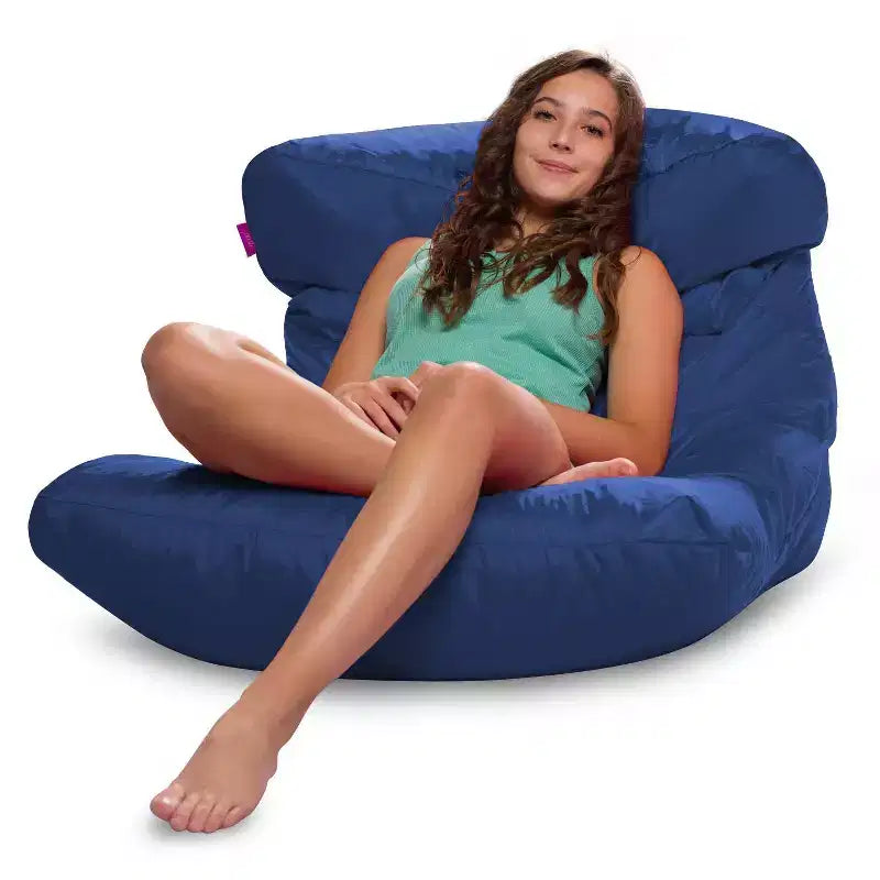 Pouf géant en nylon – Plusieurs couleurs, 1 place