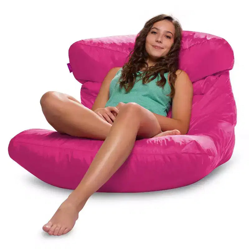 Pouf géant en nylon – Plusieurs couleurs, 1 place