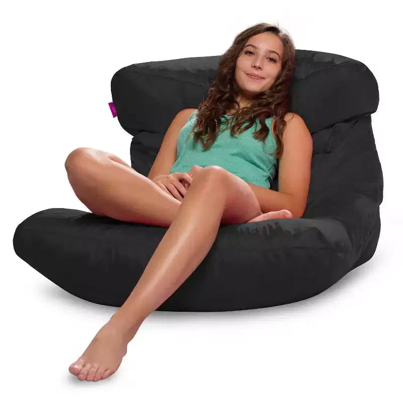 Pouf géant en nylon – Plusieurs couleurs, 1 place