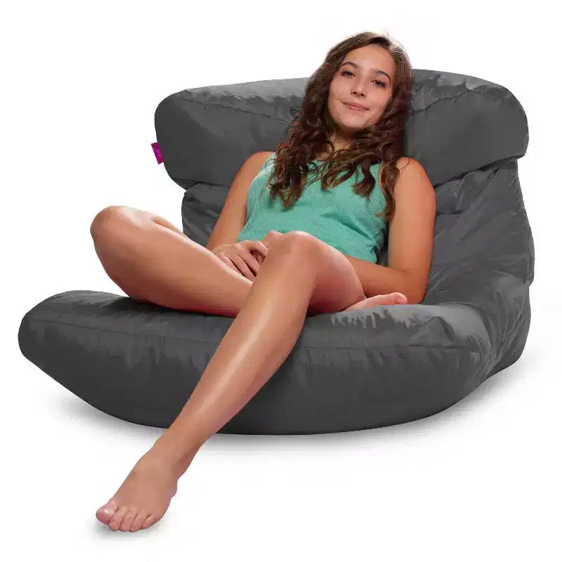 Pouf géant en nylon – Plusieurs couleurs, 1 place