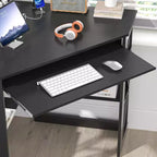 Bureau d'angle pour ordinateur avec station de recharge – Plusieurs coloris, 1 personne
